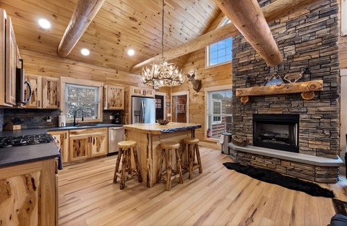 Boonville Cabin | Cabin In the Pines, On Snowmobile Trail