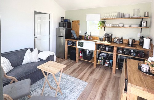 Rochelle Cabin | Cabin Near Brownwood w/Grill, Firepit & Work Desk