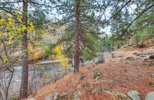 Riggins Hot Springs House | Cabin on Little Salmon River ~ 10 Mi to Riggins!
