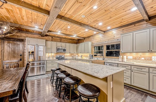 Moneta House | Cabin on the Cove - Luxe Lakefront Pet Friendly Cabin on 5 acres with huge dock