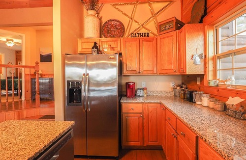 Hendersonville House | Cabin on the Rocks- Log Home
