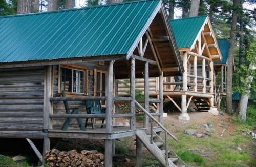 Monson House | Cabin, Queen Bed, 1 Twin Bed and Shared Bathroom