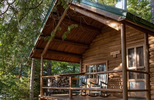 Monson Ski Chalet | Cabin, Queen Bed with Shared Bathroom