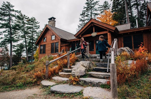 Monson Ski Chalet | Cabin, Queen Bed with Shared Bathroom