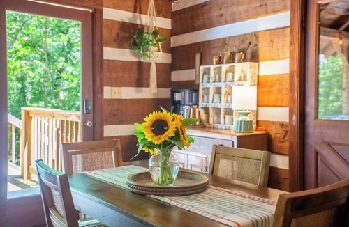 Elon House | Cabin + Studio By The River | Kayaks, Trails, Gym