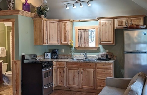 Bar Harbor Cabin | Cabin surrounded by Lustrous Pine trees Cabin 14