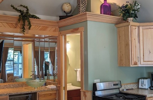 Bar Harbor Cabin | Cabin surrounded by Lustrous Pine trees Cabin 14