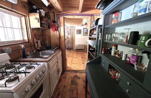 Jamaica Cabin | Cabin-Swim-Brook on Property-Views-Firepit-Woodstove-7 min to Stratton-Dogs OK