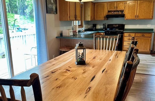 Au Train Cabin | Cabin w/gas fireplace, playground& AuTrain Lk Access