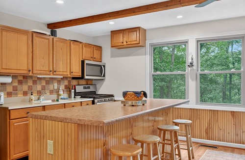 South Fork Ski Chalet | Cabin w/hot tub, deck & fire pit