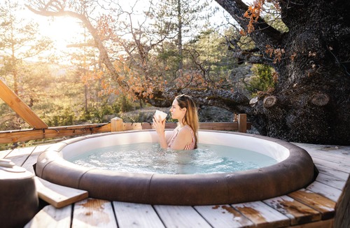 Serres Cabin | Cabin with private Jacuzzi - Petite Buëch