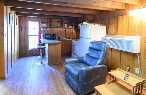 Lake Village Cabin | Cabin with sleeping loft in peaceful pecan orchard on Lake Chicot