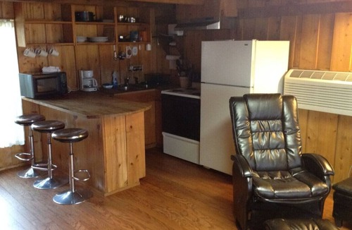 Lake Village Cabin | Cabin with sleeping loft in peaceful pecan orchard on Lake Chicot