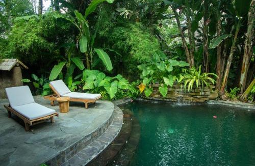 Abiansemal Villa | Cacao House 4bds Eco Bamboo House, pool, near Green School Bali