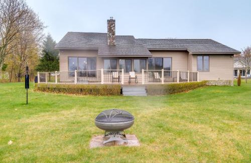 Cadillac House | Cadillac Vacation Rental with Dock on Lake Mitchell!