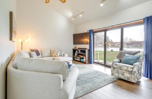 Cadillac House | Cadillac Vacation Rental with Dock on Lake Mitchell!