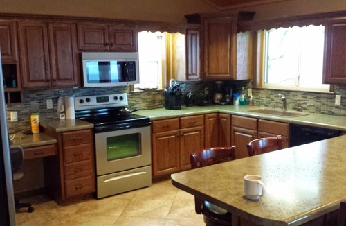 Calico Rock Cabin | Calico Rock Cabin-406 Calico St 302 Chessmond Ferry Rd viewing the White River