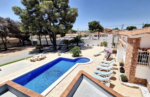 Miami Platja Villa | CALIFORNIA Villa gran jardin, piscina privada