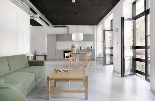 Copenhagen Apartment | Calm Courtyard 1BR retreat in Nbro