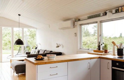 Faarevejle House | Calm settings with lovely view from the terrace