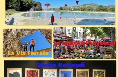 Digne-les-Bains Apartment | Calme et arboré, Studio 34