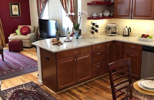 Winchester House | Cameron Charmer pristine downtown apt with double master suites