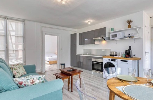 Quartier Vieux Marche-Cathedrale Apartment | Camille : Joli Appartement Centre Ville Rouen