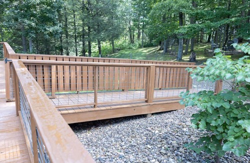 Flat Top House | Camp Creek Mountain Cabin | Rafting, Fall Views