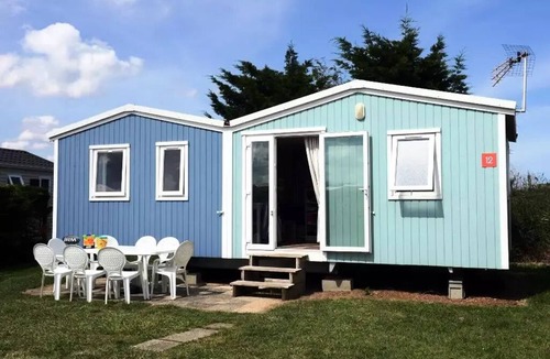 Merville-Franceville-Plage House | Campsite Les Peupliers * - Mobile Home 3 Rooms 4 People PMR