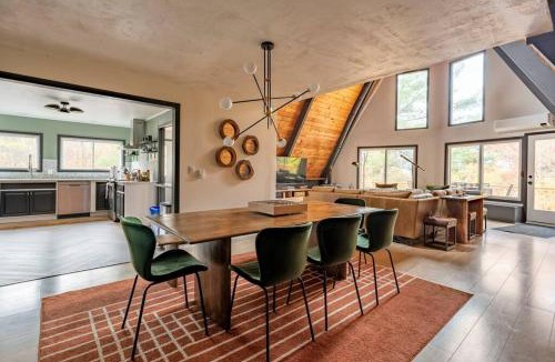 Newfield House | Camp Smores- Modern A-Frame with Pool