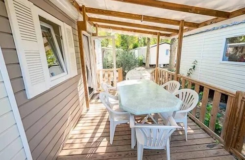 La Boissiere-de-Montaigu House | Camping Heart of Vendée* - Mobile home Classic 3 rooms 4 people - TV