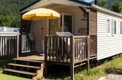 Les Ollieres-sur-Eyrieux House | Camping Le Mas De Champel **** - Mobile Home Standard 2 rooms 2 people