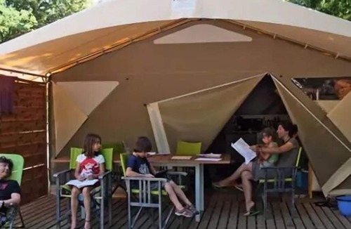 Saint-Vincent-de-Durfort House | Camping maeva Escapades Coeur d'Ardèche * - Small Lodge 3 Rooms 5 People Without Sanitary