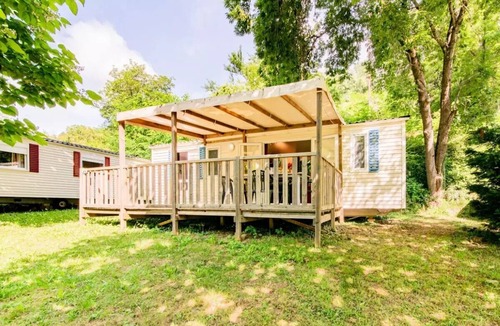 Saint-Vincent-de-Durfort House | Camping maeva Escapades Coeur d'Ardèche * - Mobile Home 3 Rooms 4/6 People + TV