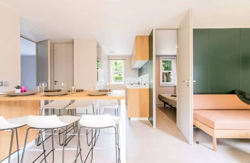 Saint-Vincent-de-Durfort House | Camping maeva Escapades Coeur d'Ardèche * - Mobile Home 4 Rooms 6 People + TV