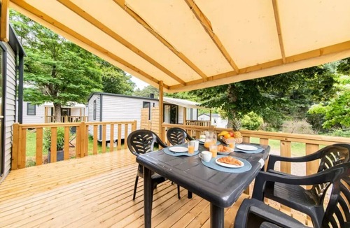 Saint-Vincent-de-Durfort House | Camping maeva Escapades Coeur d'Ardèche * - Mobile Home 4 Rooms 6 People + TV
