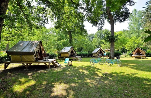 Combreux House | Camping Étang de la Vallée* - Nature Lodge 3 rooms 4 people Without sanitary facilities