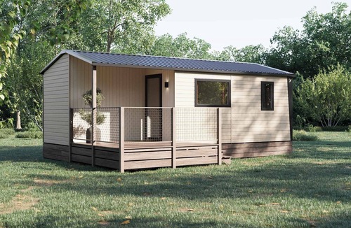 Loches House | Camping 4* | Parc Aquatique | Mobil-home TV Clim