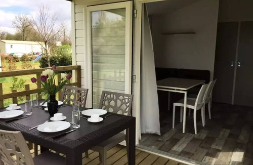 Sainte-Foy House | Camping Au Pré de l'Etang * - Panama mobile home 3 rooms 4 people