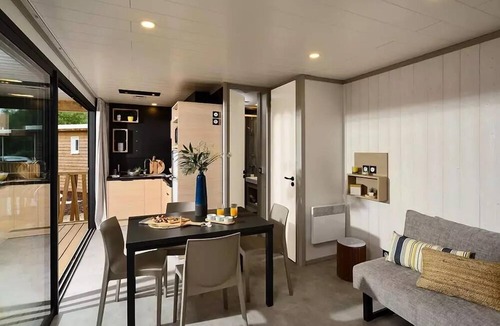 Navarrenx Ski Chalet | Camping Beau Rivage * - Chalet Premium 34m2 - 2 bedrooms - 6 people