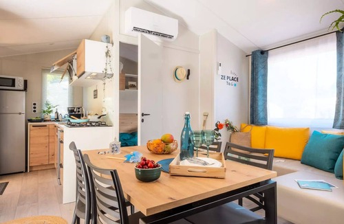 Aubigny House | Camping Campilô* - Mobile Home Privilege TV LV Clim 4 Rooms 6 people