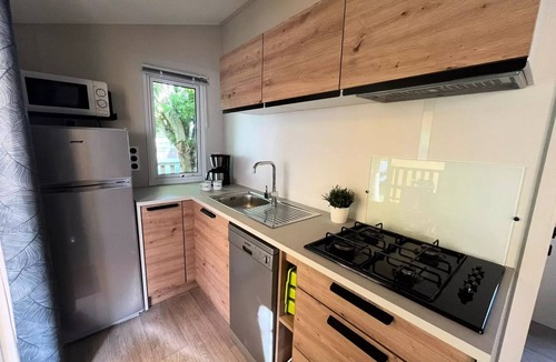 Aubigny House | Camping Campilo * - Premium Cottage + Lake view 4 rooms 6 people Air-conditioned
