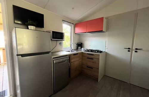 Aubigny House | Camping Campilo * - 4-Room Premium Cottage for 6 People with Air Conditioning