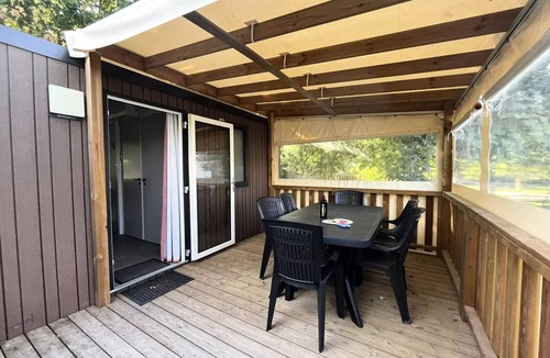 Aubigny House | Camping Campilo * - 4-Room Premium Cottage for 6 People with Air Conditioning