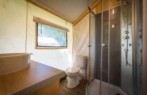 Brissac-Quince RV Rental | Camping de l'Etang* - Unusual Premium Safari Tent 3 Rooms 4/5 people
