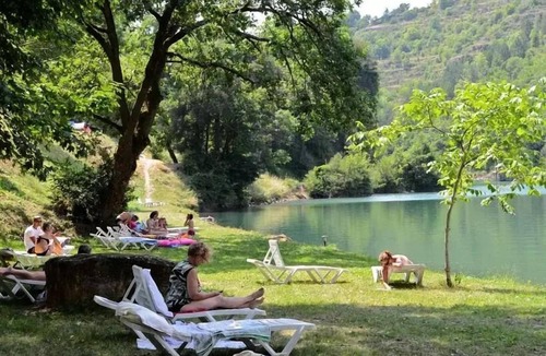 Saint-Rome-de-Tarn House | Camping de la Cascade * - Mobile home Nest IT air conditioning (S/S) 4 persons
