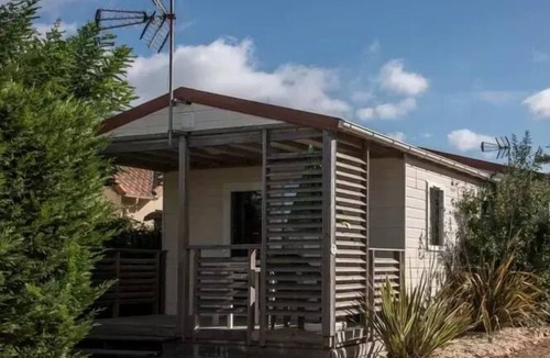 Saint-Michel-Chef-Chef Ski Chalet | Camping du Bord de Mer * - Eco chalet 1 bedroom + terrace 2 people