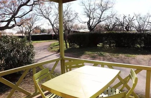 Vic-la-Gardiole Ski Chalet | Camping Flower Altea* - Standard 3-room chalet for 4 people with air conditioning