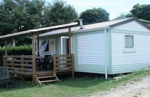 Anneyron House | Camping Flower la Châtaigneraie**** - Standard 3-room mobile home for 4 people