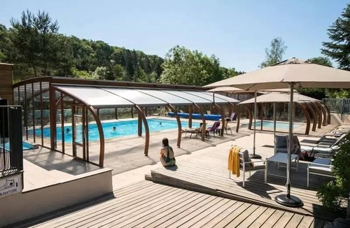 Saint-Paulien House | Camping Flower La Rochelambert * - Blue Cabin 2 people Without Sanitary